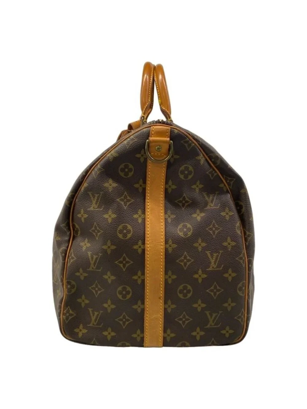 Louis Vuitton Boston Bag Monogram Keepall Bandouliere 55 - Picture 4 of 15